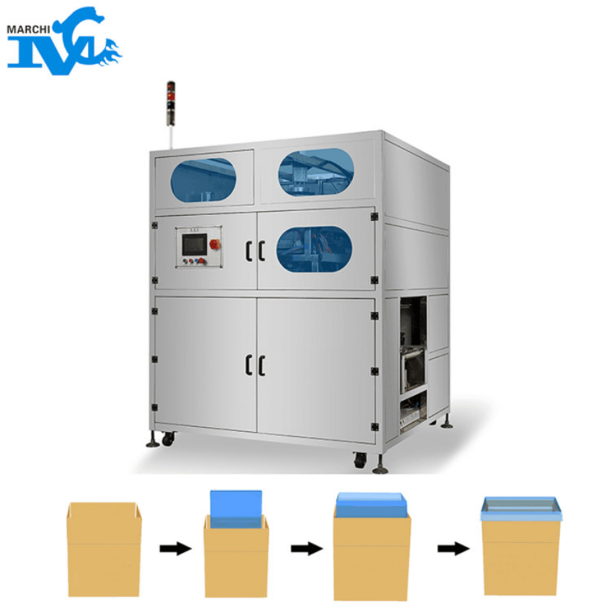 自動紙箱內(nèi)套袋機