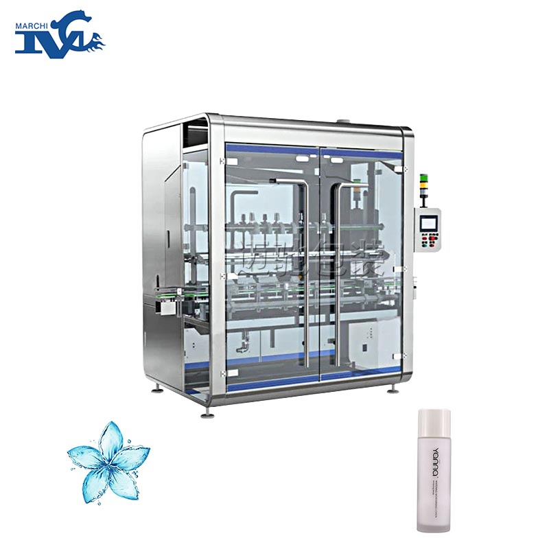 全自動化妝品乳液灌裝機